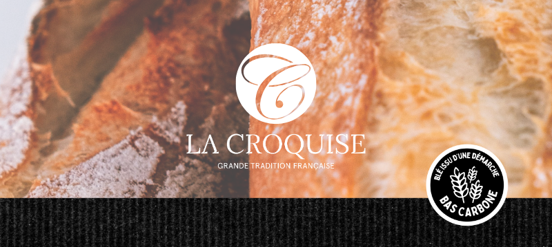 La Croquise, première baguette de Tradition française réalisée à partir de blés bas carbone